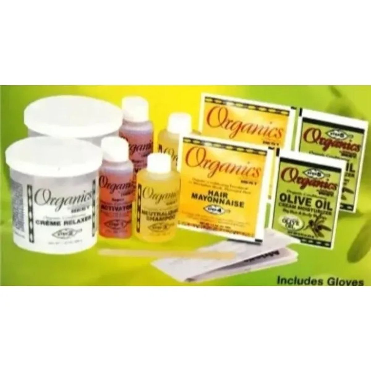 GENERICO - Crema Alisador Para Pelo,organic Olive Oil, Super Kit 2