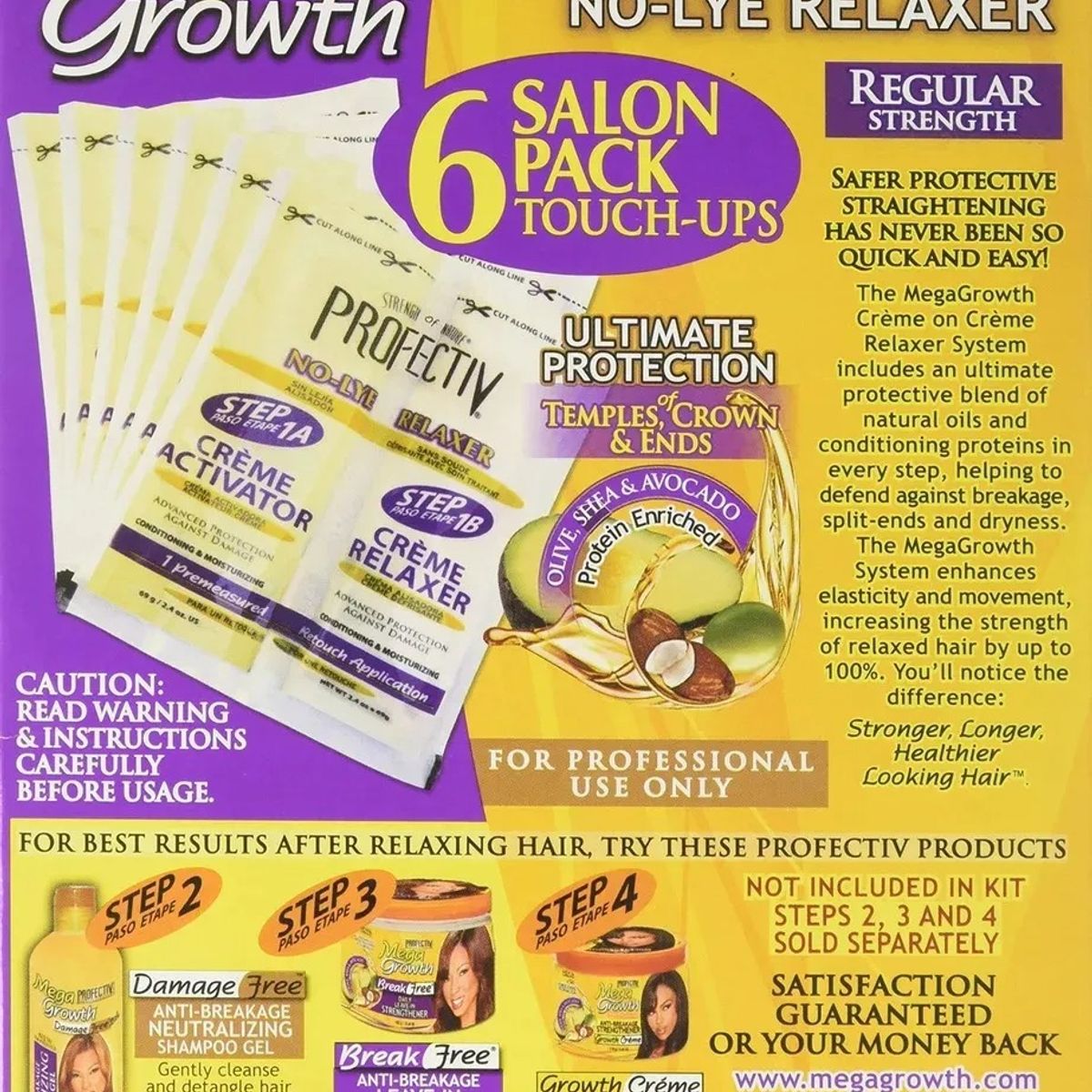 GENERICO - Mega Profectiv Cabello De Alisador En Sobre Pack 6 Sobre