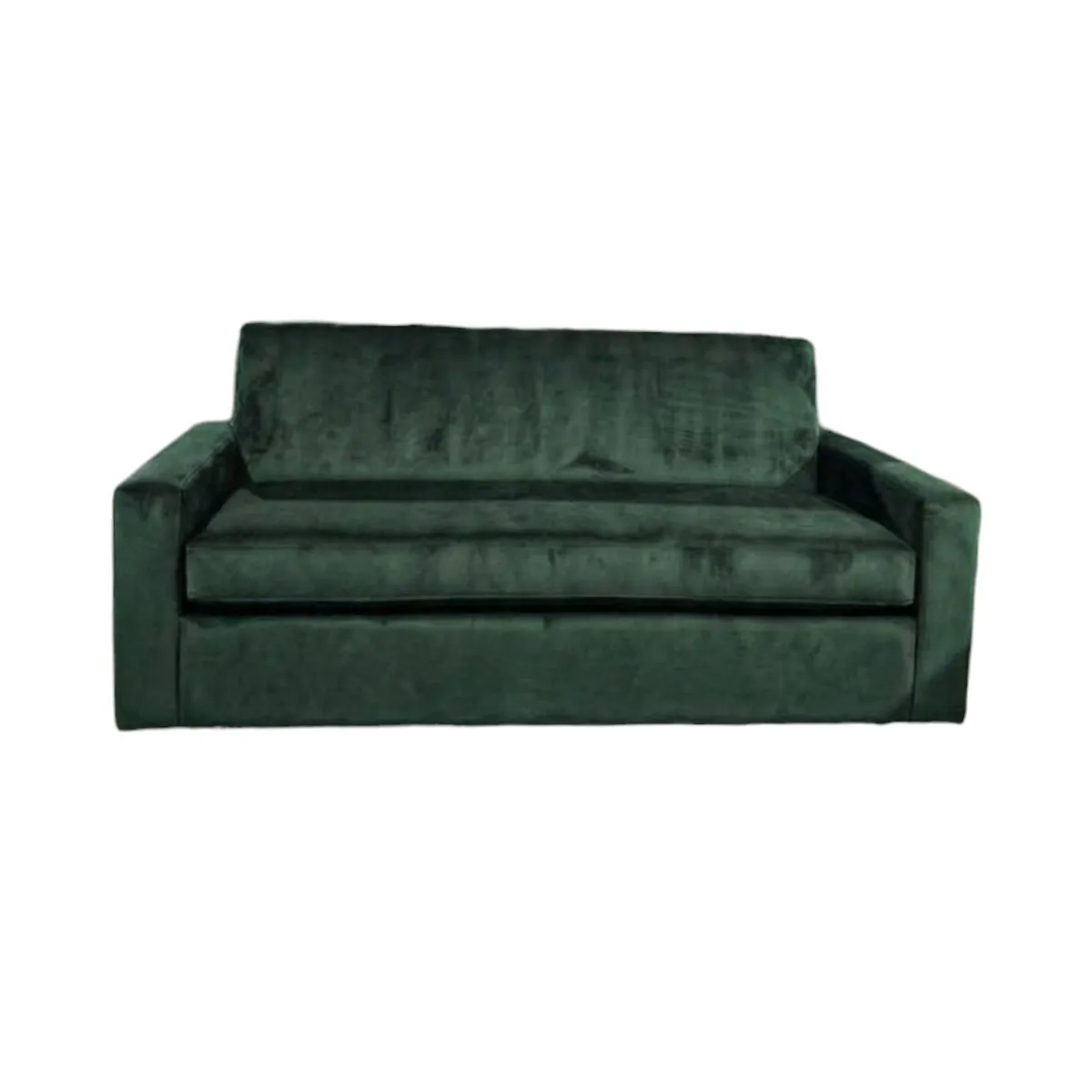 SOFA CAMA MILANO TRES POSICIONES FELPA VERDE, marca DISEÑOS VALESTRINI - Foto 2