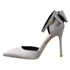 SHANDIAN - Zapato Formal Mujer Plateado