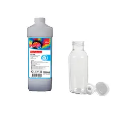 MALIK - Tinta Cyan 1 Litro con Botella GT52 GT53 para Hp ST 520