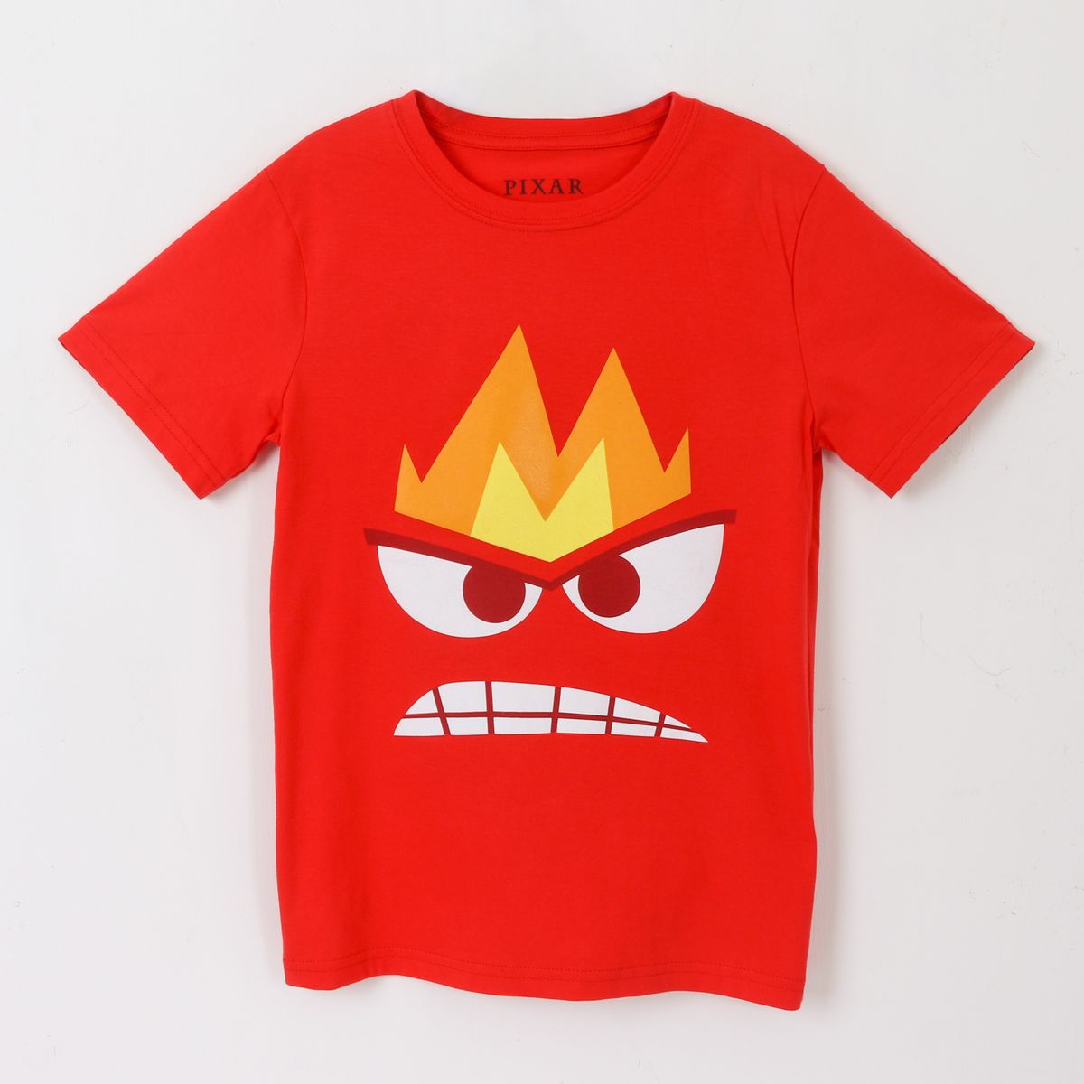 DISNEY - Polera Manga Corta Niño Rojo Ira Pixar Disney