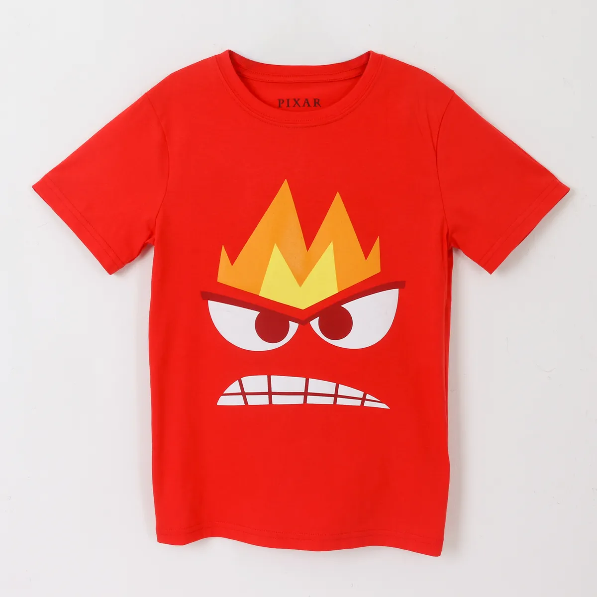 DISNEY - Polera Manga Corta Niño Rojo Ira Pixar Disney
