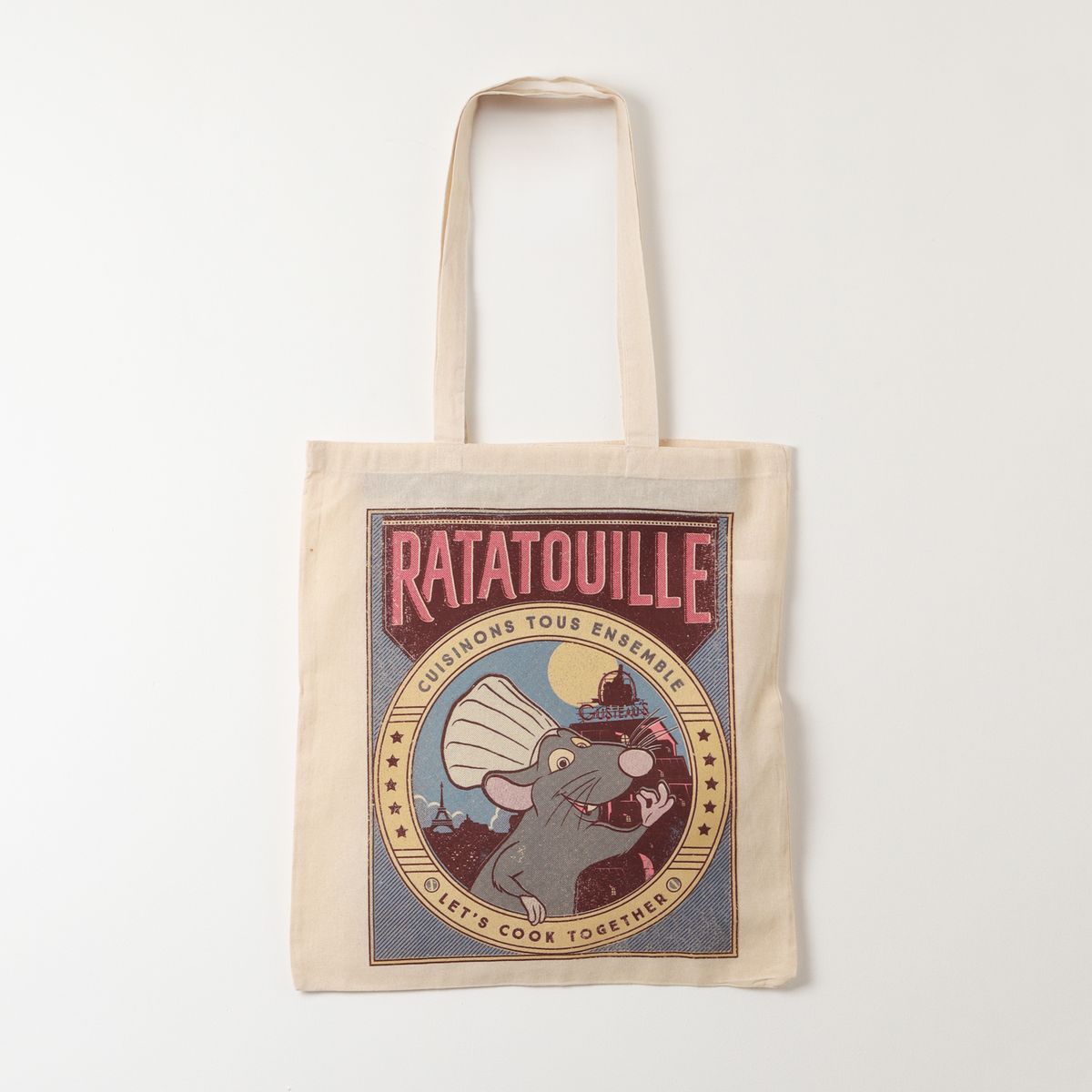 DISNEY - Totebag Niño Beige Ratatouille Pixar Disney