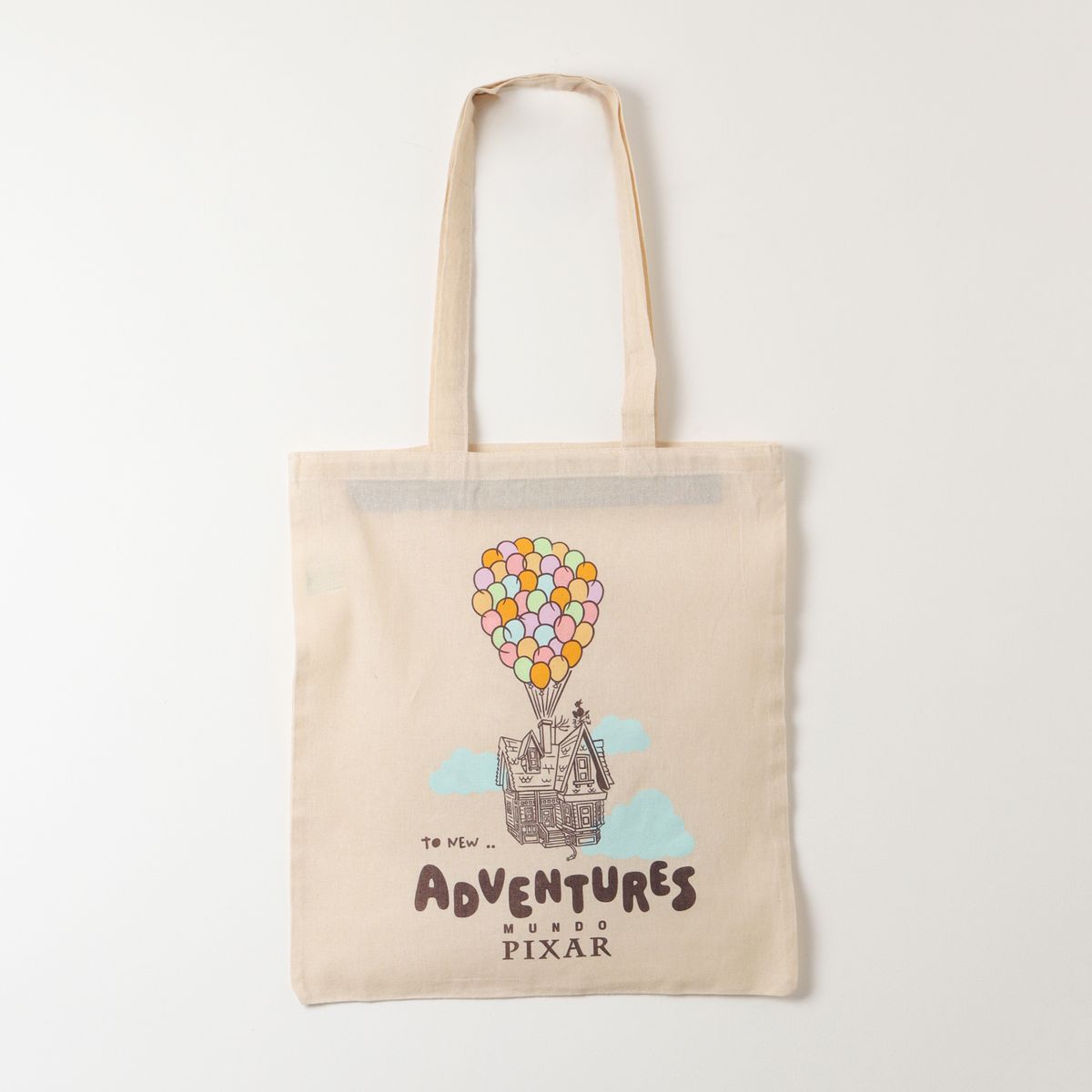 DISNEY - Totebag Niño Beige Up Pixar Disney