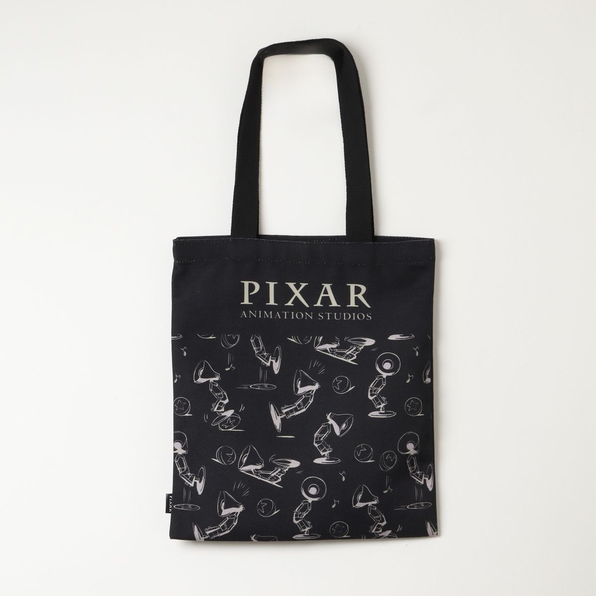 DISNEY - Totebag Niño Negro Full Print Pixar Disney