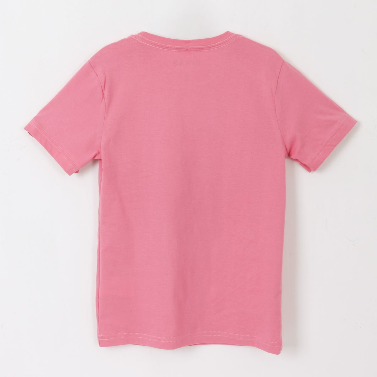 DISNEY - Polera Manga Corta Niña Rosado Vergüenza Pixar Disney