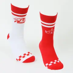 DISNEY - Calcetín Bipack Niño Rojo Pizza Planet Pixar