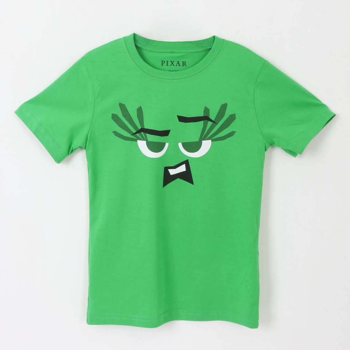 DISNEY - Polera Manga Corta Niña Verde Disgusto Pixar Disney