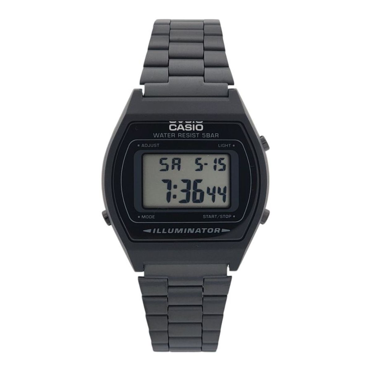 CASIO - Reloj de pulsera Casio caballero B-640WB-1A negro de acero oscuro