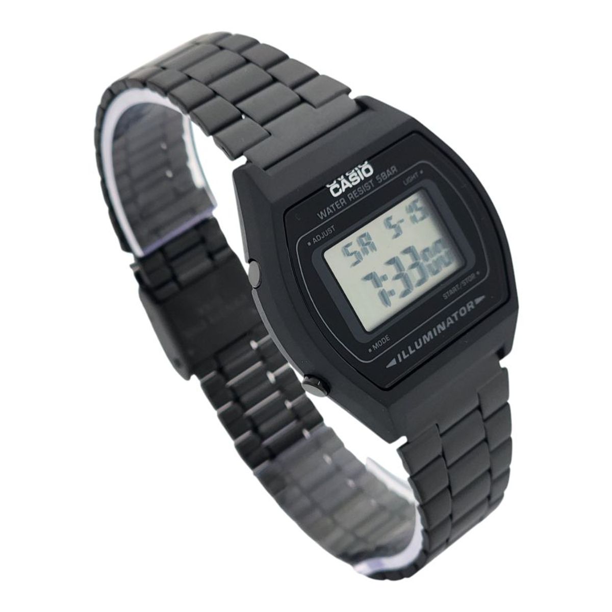 CASIO - Reloj de pulsera Casio caballero B-640WB-1A negro de acero oscuro