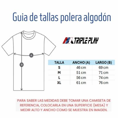 Imagen 2 del producto Polera De Algodón Con Frase Chilena NO ESTOY NI AHI