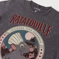 DISNEY - Polera Manga Corta Adulto Acero Remy Pixar