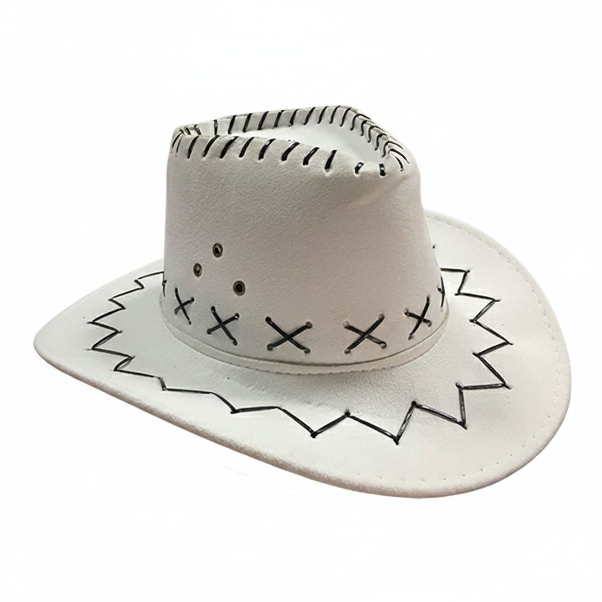 GENERICO - SOMBRERO VAQUERO NIO BLANCO X1 UNI