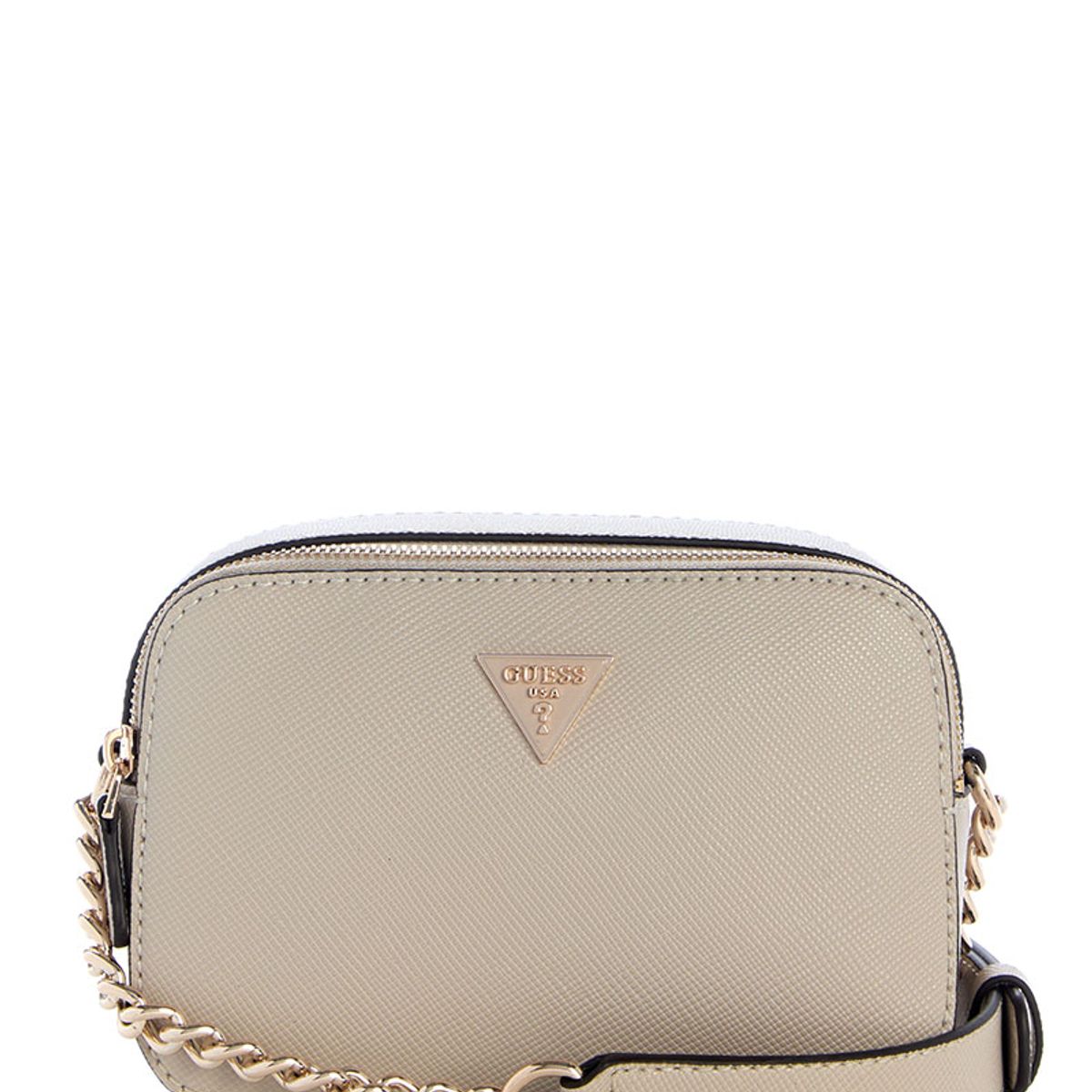 GUESS - Cartera Mujer Noelle Ii Camera Crossbody Gris Guess