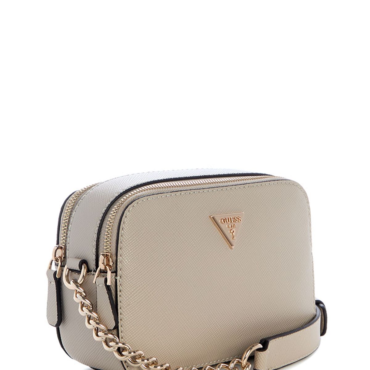 GUESS - Cartera Mujer Noelle Ii Camera Crossbody Gris Guess