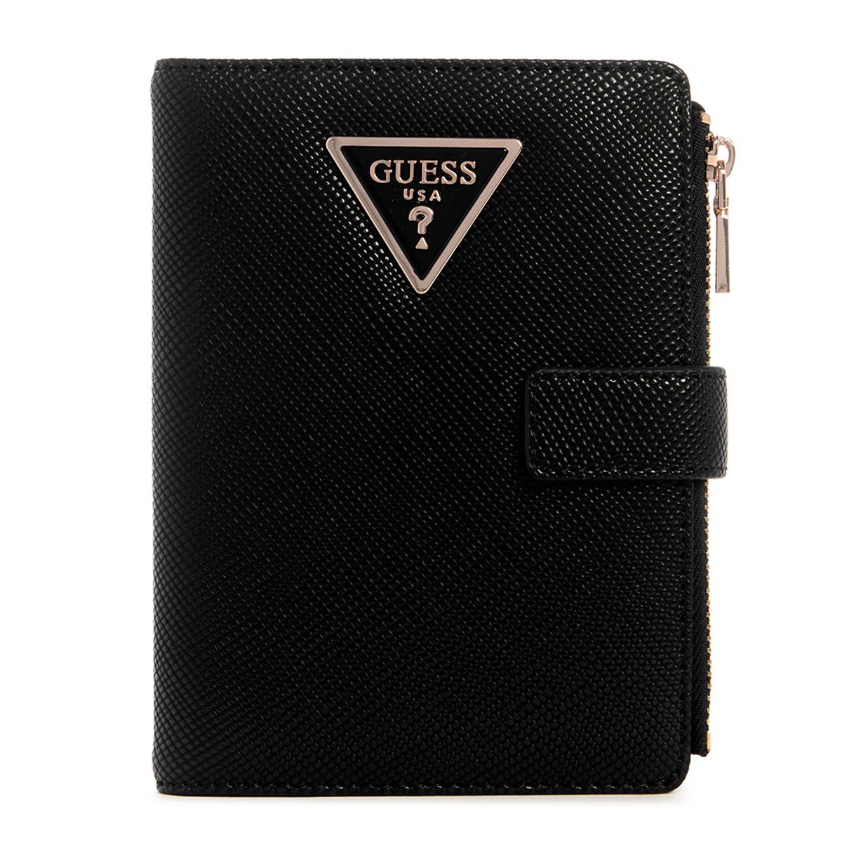 GUESS - Porta Documentos Mujer Laurel Ii Slg Passport Case Negro Guess