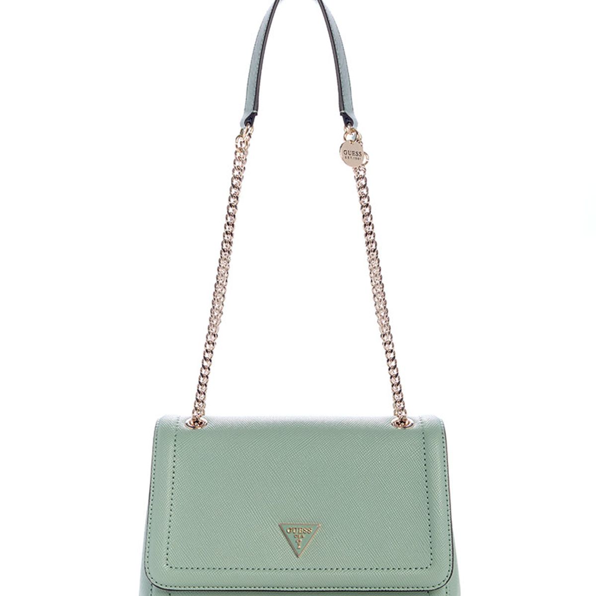 GUESS - Cartera Mujer Noelle Ii Cnvrtble Xbody Flap Celeste Guess