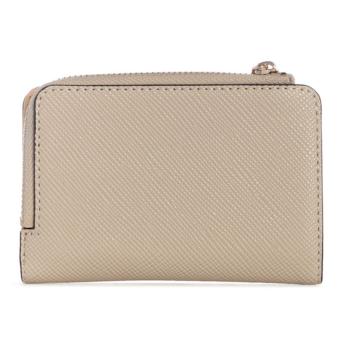 GUESS - Billetera Mujer Laurel Ii Slg Zip Arnd Crd Cse Gris Guess