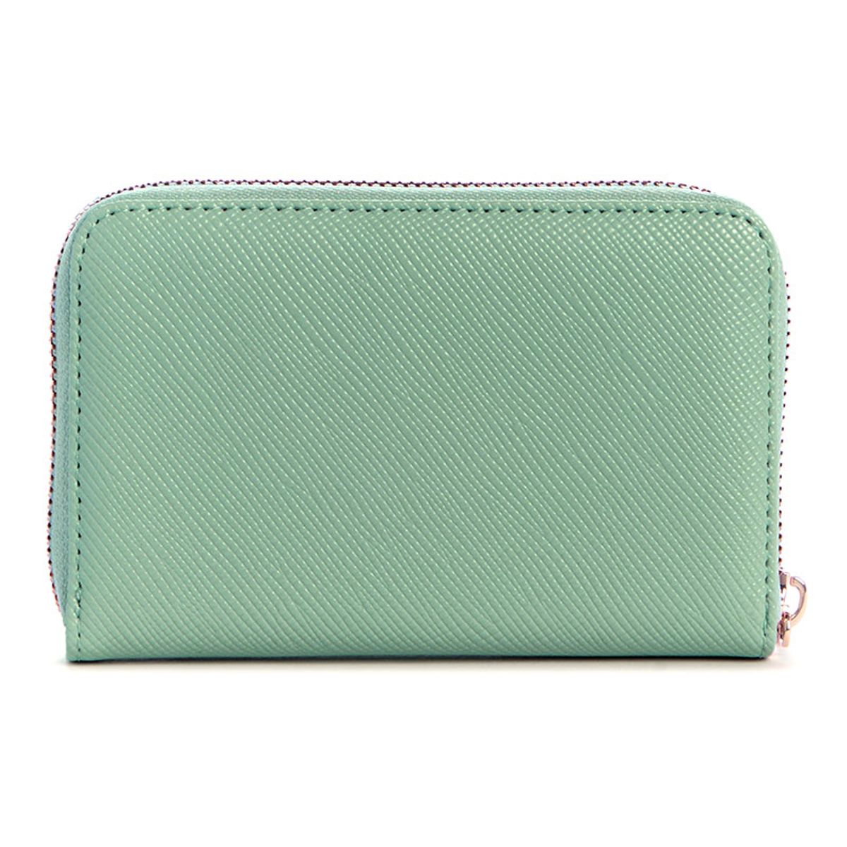 GUESS - Billetera Mujer Laurel Ii Slg Med Zip Around Celeste Guess