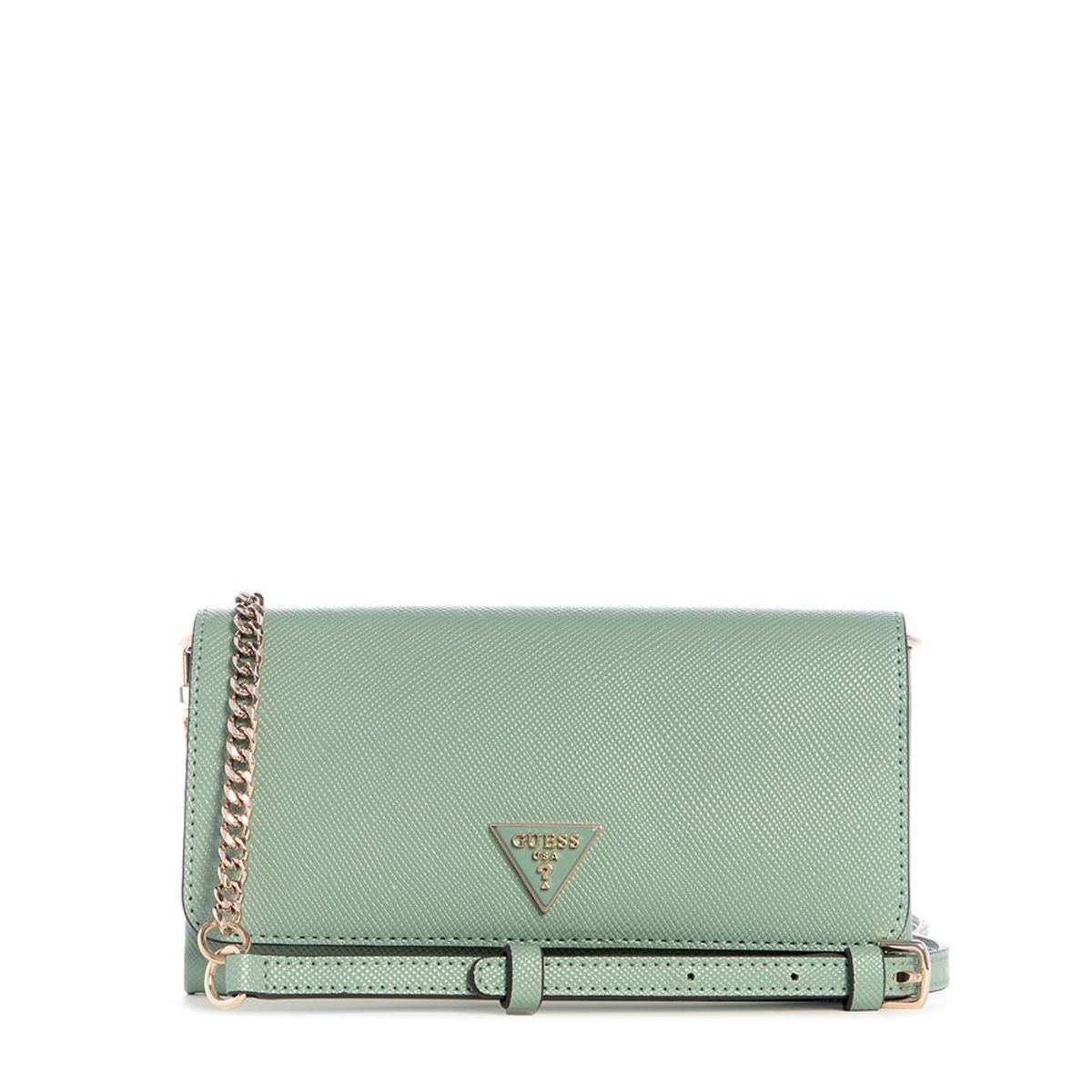 GUESS - Cartera Mujer Noelle Ii Xbody Flap Organizer Celeste Guess