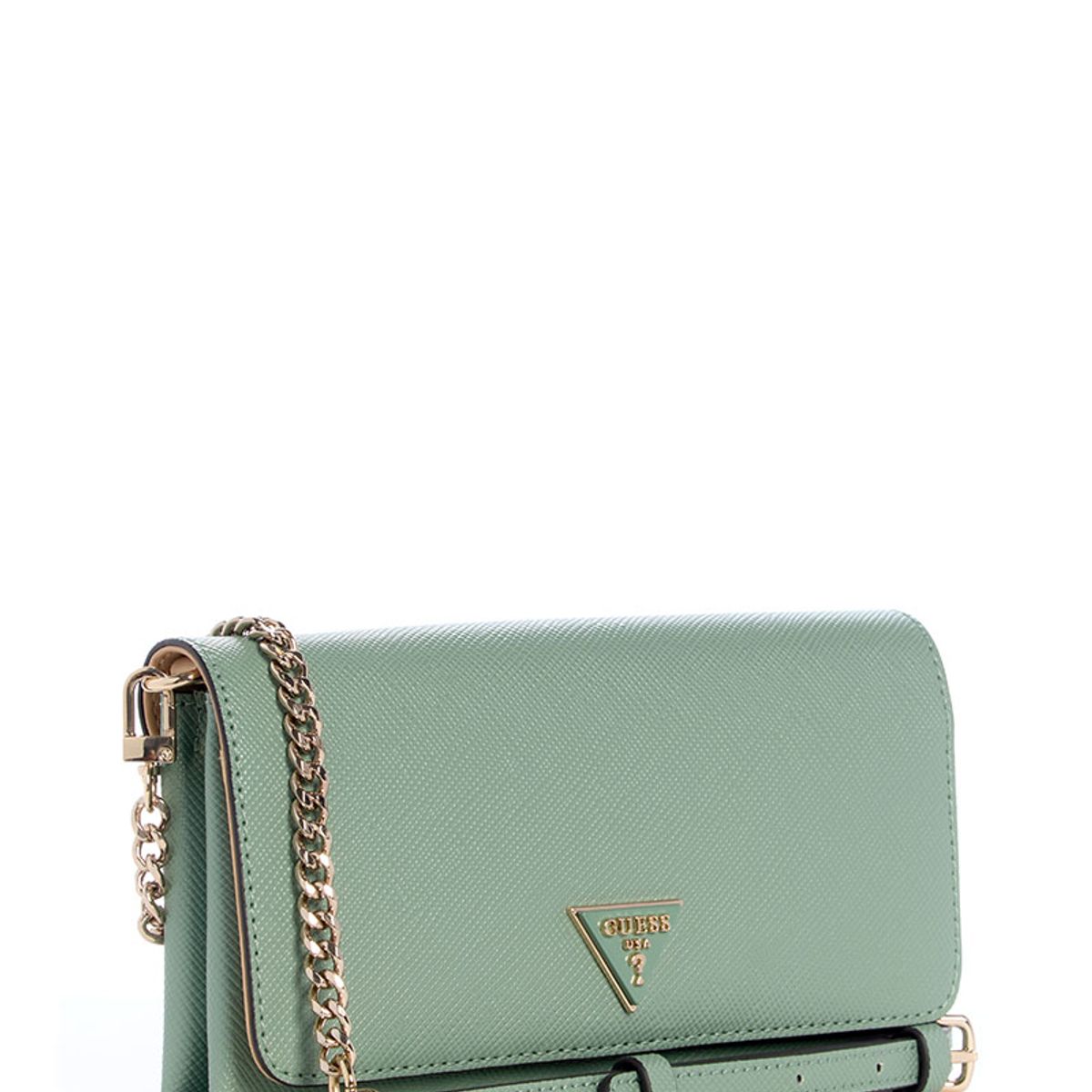 GUESS - Cartera Mujer Noelle Ii Xbody Flap Organizer Celeste Guess