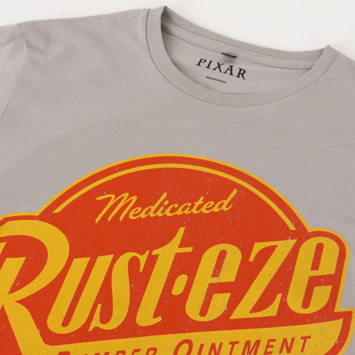 DISNEY - Polera Manga Corta Adulto Gris Cars Pixar Disney