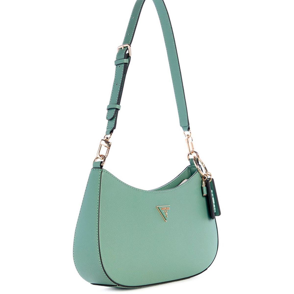 GUESS - Cartera Mujer Noelle Ii Zip Shoulder Bag Celeste Guess