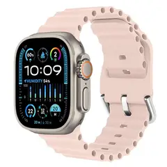 MOTOMO - Reloj Inteligente Smartwatch Sport 49mm 2 Correas U-2 Rosado