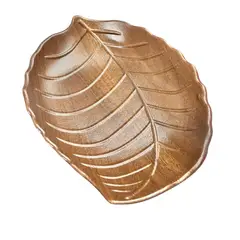 OEM - Bandeja De Frutas Verduras Frutero Centro Mesa Hoja 22x30cm