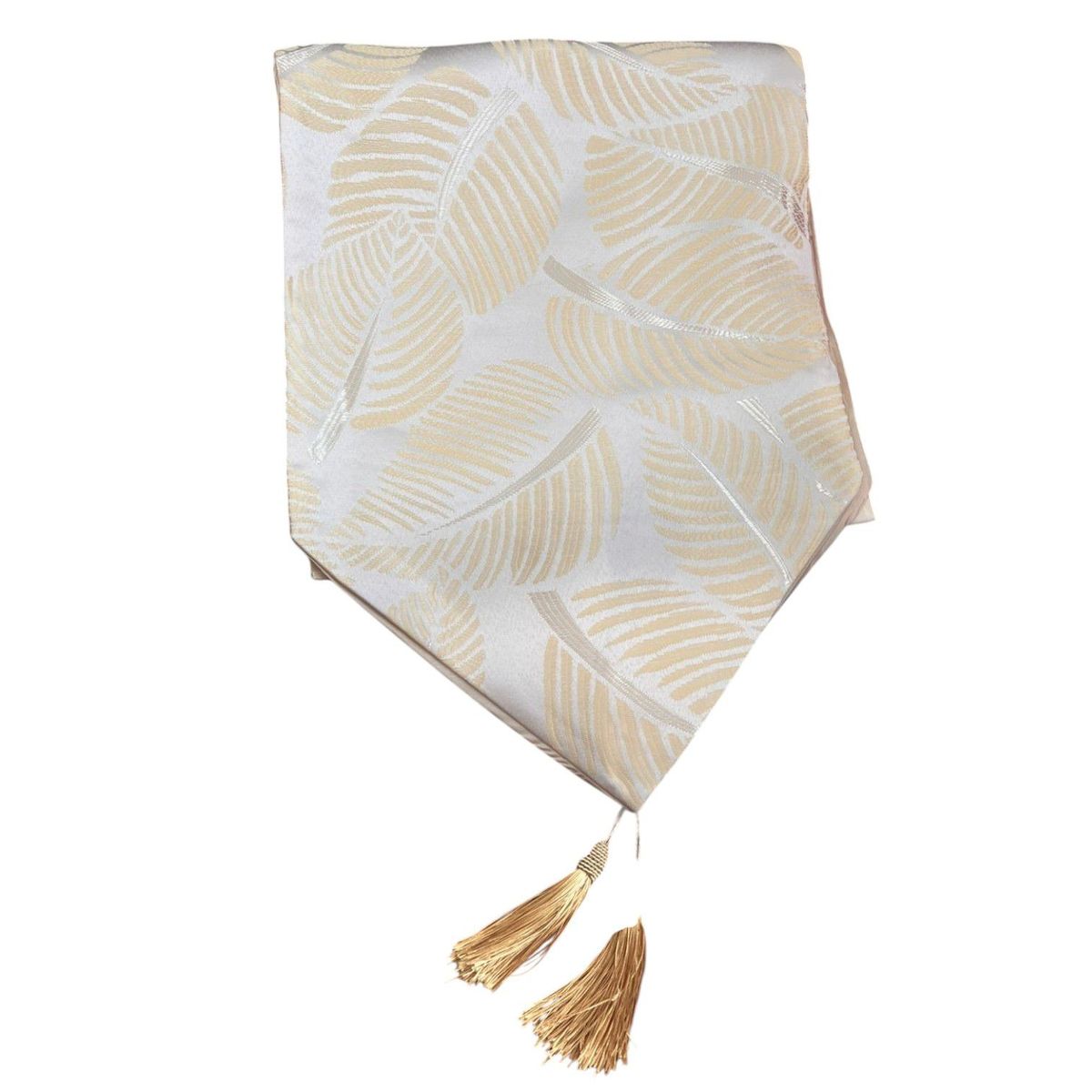 OEM - Mantel Camino De Mesa Tela Diseño Hojas 180x33cm