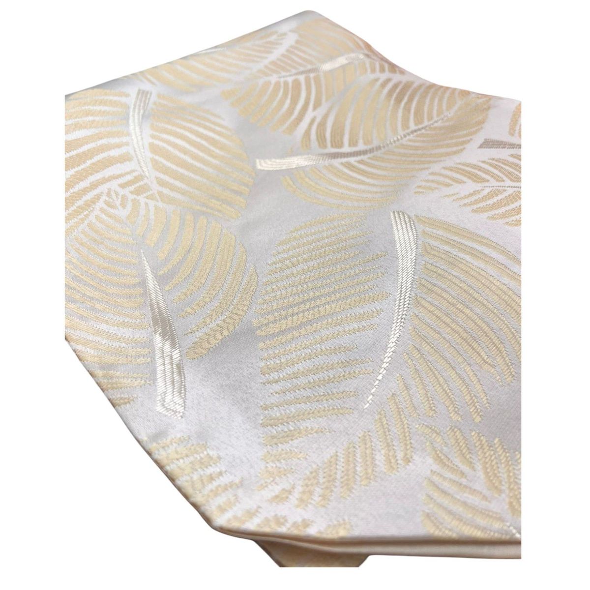 OEM - Mantel Camino De Mesa Tela Diseño Hojas 180x33cm