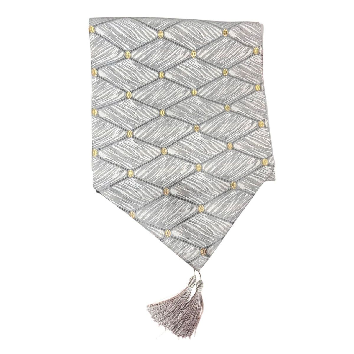 OEM - Mantel Camino De Mesa Tela Diseño Puntos 180x33cm