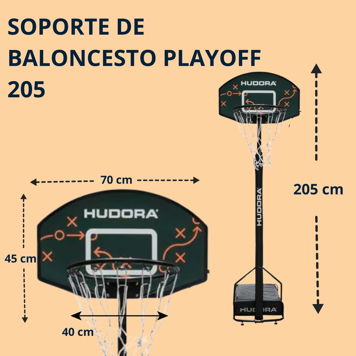 VADELL - TORRE DE BASQUETBOL HUDORA ELIMINATORIA 205