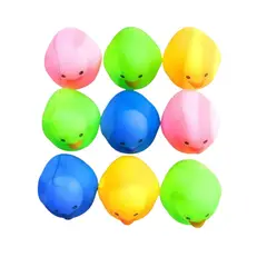 OEM - Mini Patitos De Hule 9und Colores Con Chicharra Para Ducha