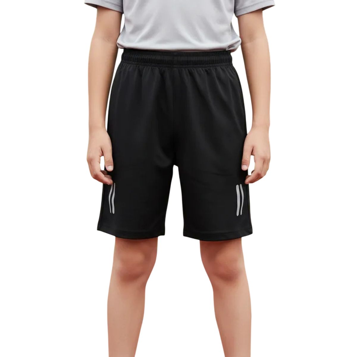 GARSIL - Short Deportivo Con Bolsillos Para Niños - Tela Secado Rapido