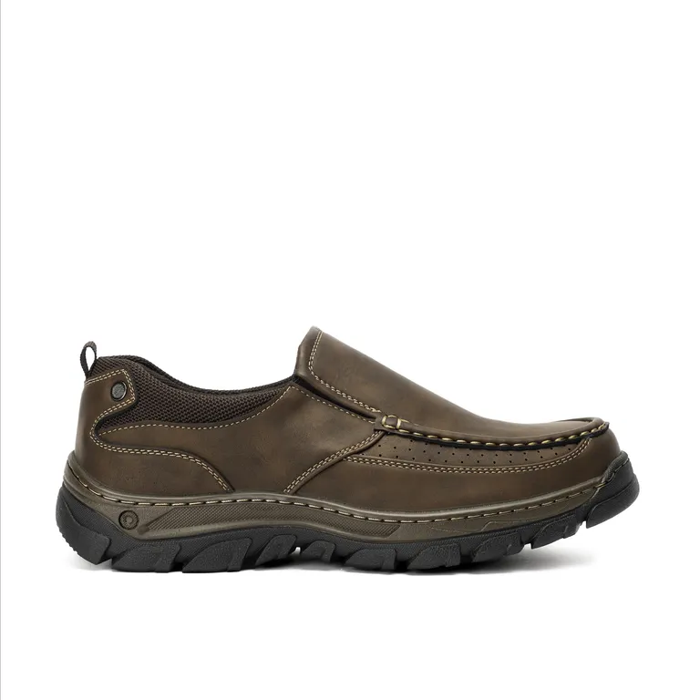 Zapato Casual Hombre Café Fast