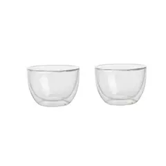 GLASSO - SET 2 BOWL DOBLE PARED