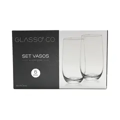 GLASSO - SET VASO 500 ML CRISTAL