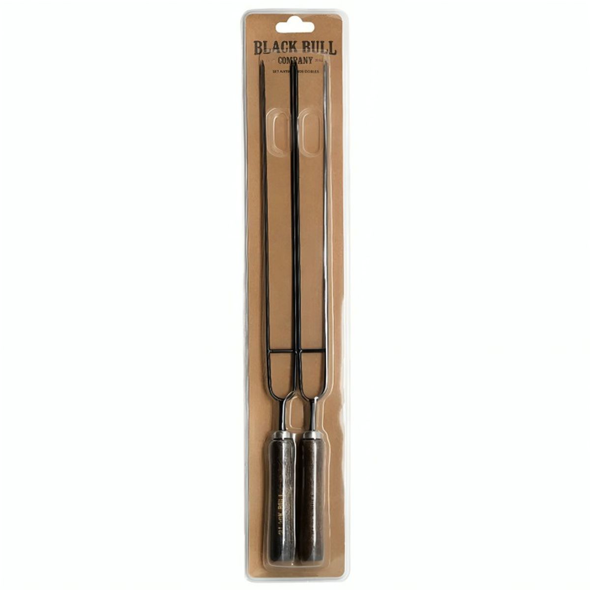 BLACK BULL - SET 2 ANTICUCHOS DOBLES BLACK BULL