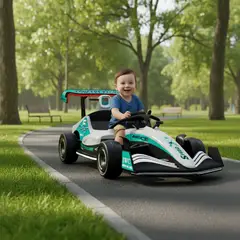 MUNDO ONLINE - Auto Eléctrico Infantil Tipo Fórmula 1 Ferrari