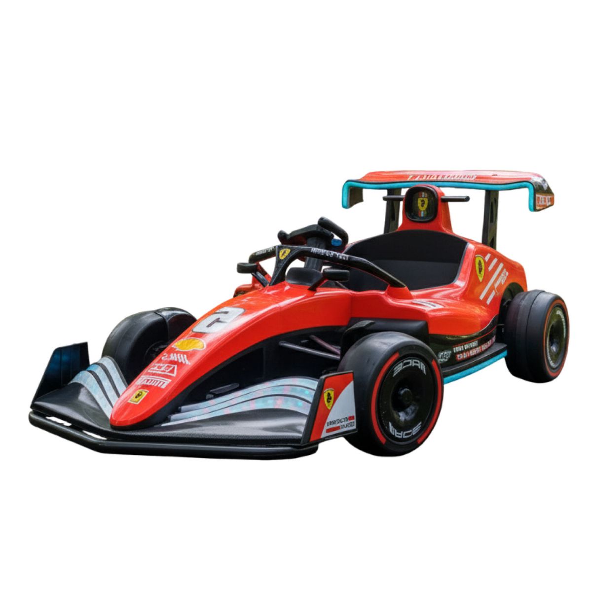 MUNDO ONLINE - Auto Eléctrico Infantil Tipo Fórmula 1 Ferrari