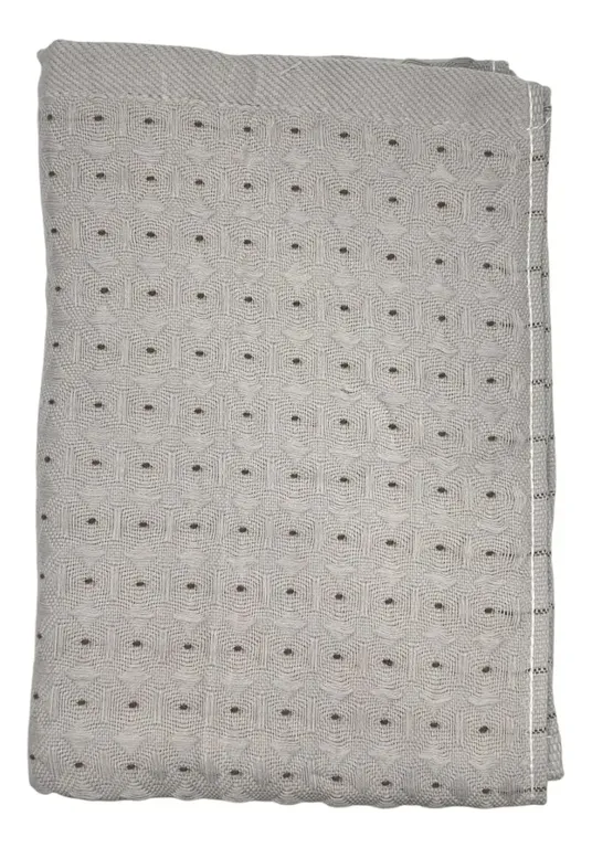 Toalla De Bano Algodon Diseno Toalla Fina Elegante 74x34cm - Gris