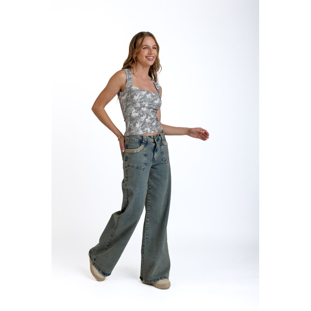 EFESIS - Polera Crop  Mujer Efesis