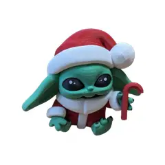 GENERICO - Figura Navideña - Bady Yoda Christmas