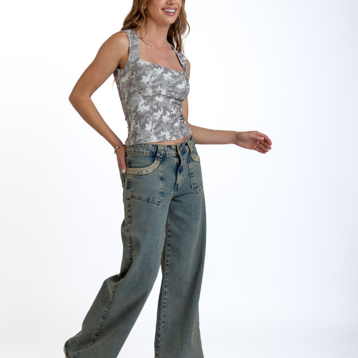 EFESIS - Polera Crop  Mujer Efesis