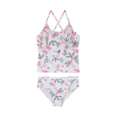 H2O WEAR - Traje de Baño Niña Tankini UV30+ Blanco