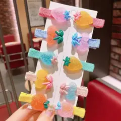 GENERICO - Pack 10 unds pinches para niña