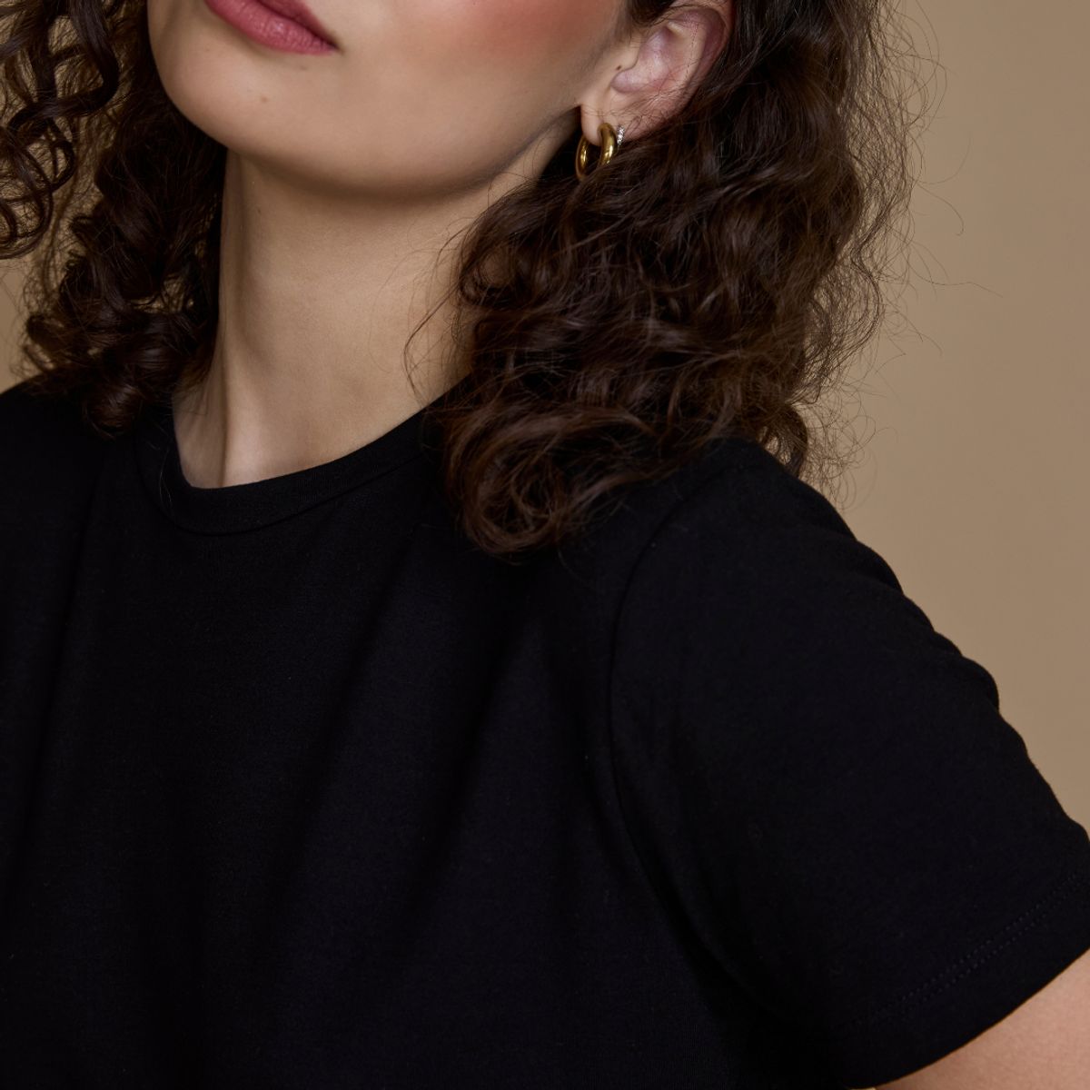 BIJOU - Polera básica de modal Mara