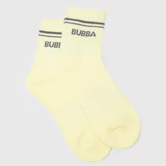 BUBBA - Calcetin Corto Amarillo Essentials
